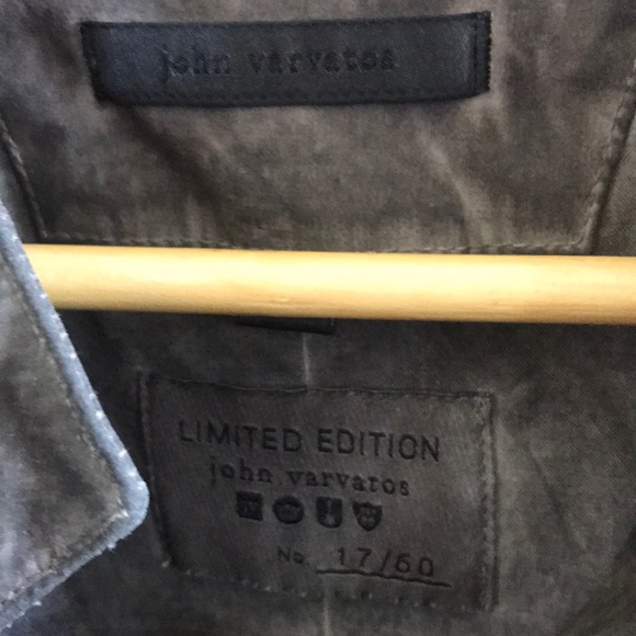 John Varvatos limited edition cold dyed jacket - Picture 4 of 5